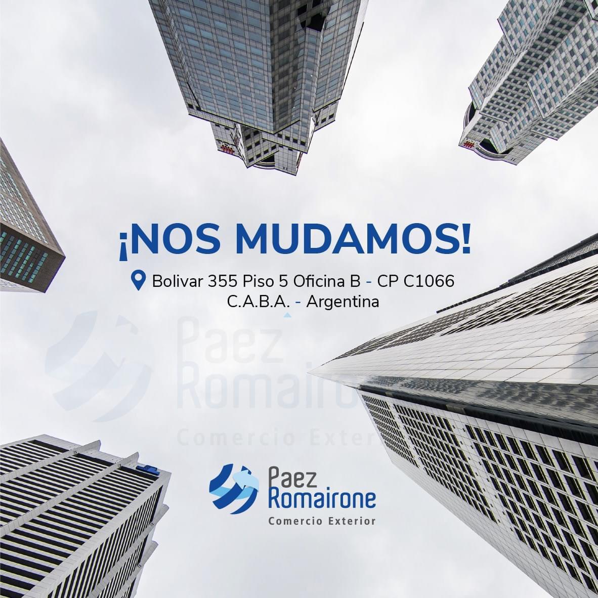 Nos mudamos de oficina a partir del mes de Julio